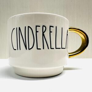Retired Rae Dunn Princess Collection Coffee Tea Mug Cinderella